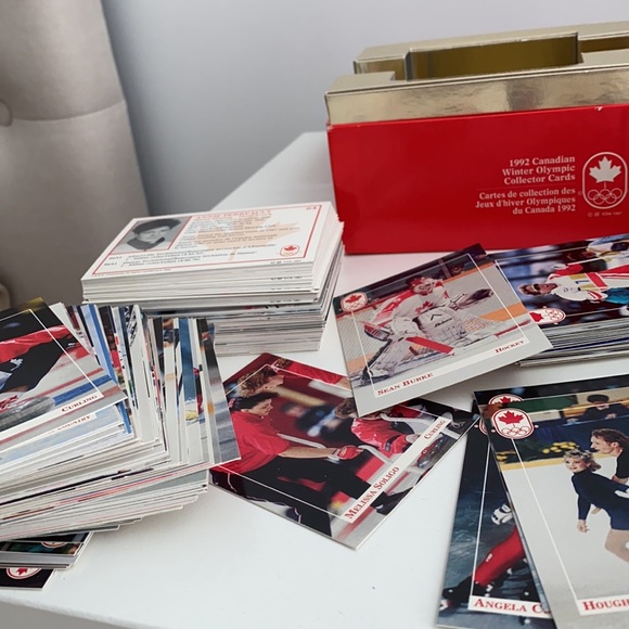 1992 Canadian Winter Olympic Collector Cards - Picture 7 of 9